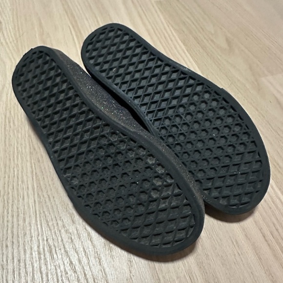 Dark gray glitter vans size 7 (women’s) - Picture 6 of 10